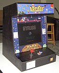 Desktop arcade machine with marquee and bezel artwork