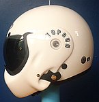 Side view of Avex Top Gun helmet