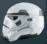 Side view mockup of the new helmet