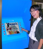 Installed voting machine for Payap's Got Talent