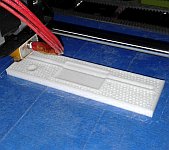 3D printing the fake disk drive faceplate