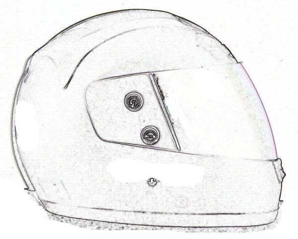 Halo Motorbike Helmet Thomas Tilley