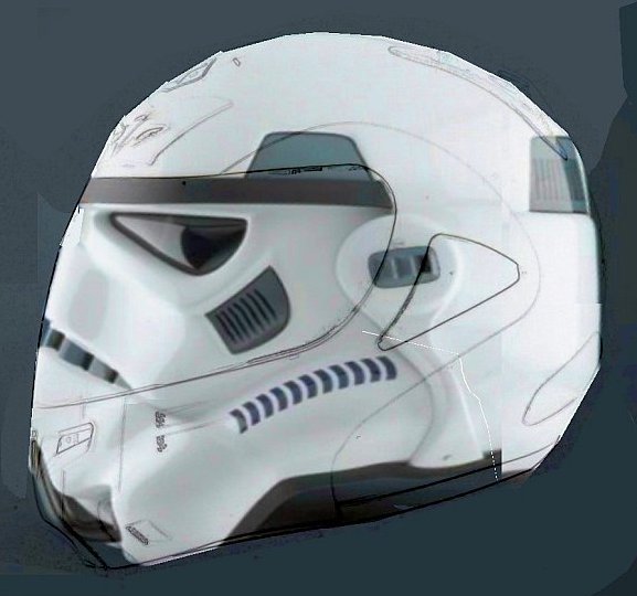 star wars motorcycle helmet decals